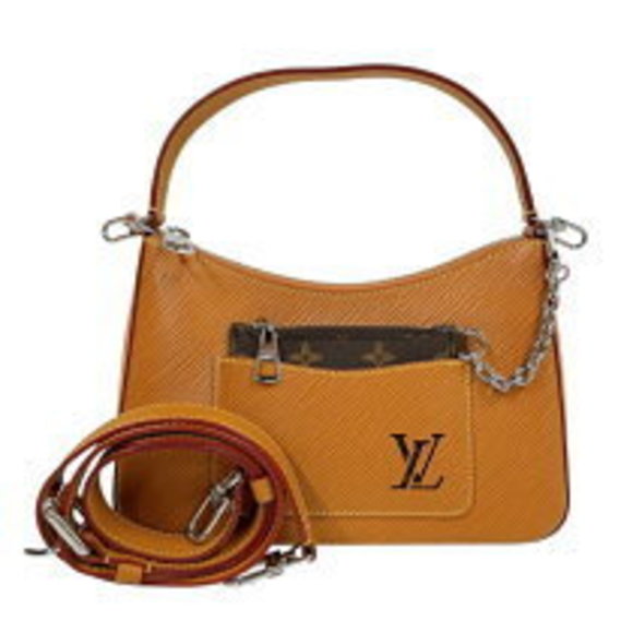Louis Vuitton Marelle Epi Leather Shoulder Bag Brown - Picture 1 of 7